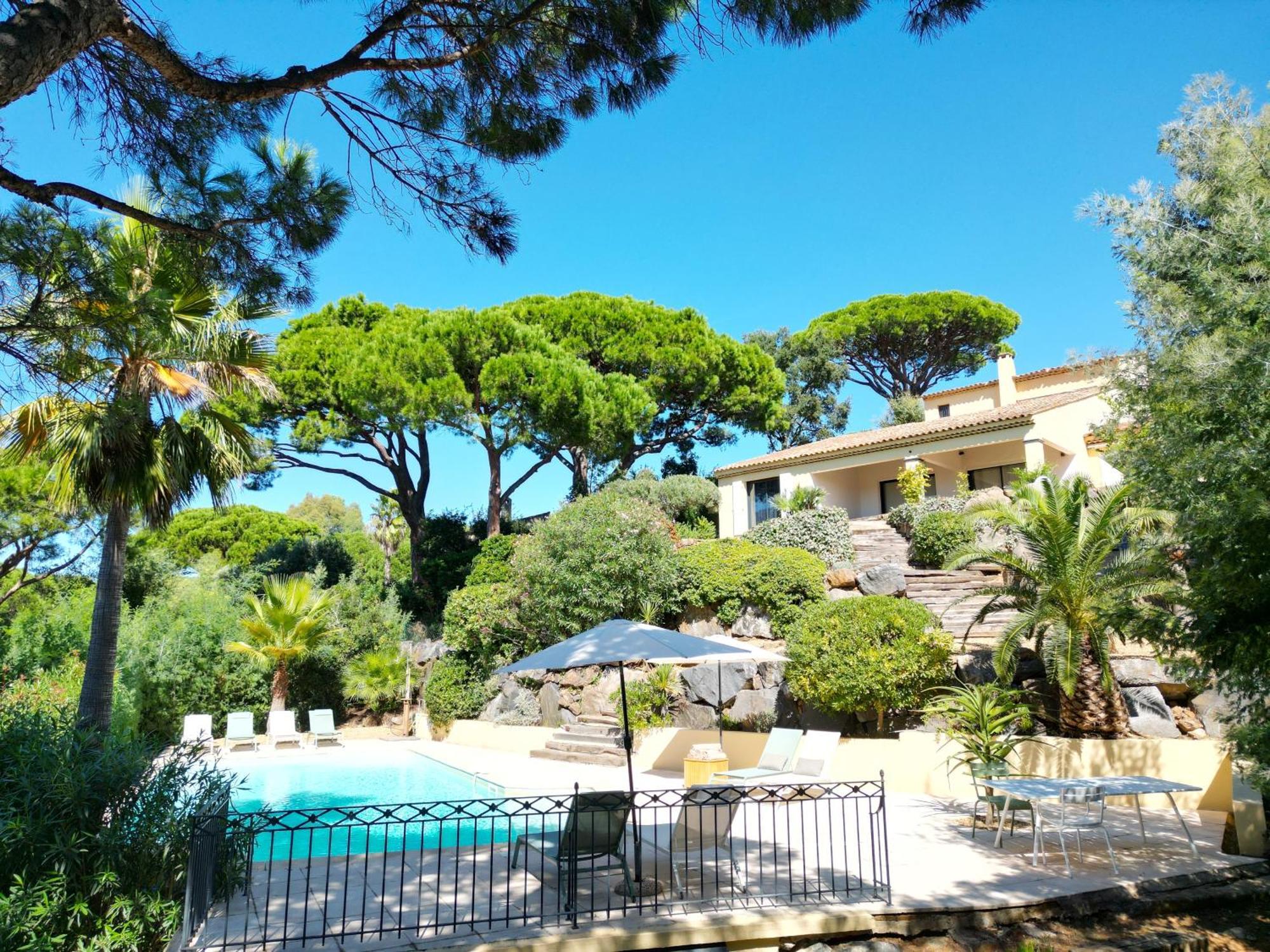 Villa Boca A Gigaro - Avec Vue Et Piscine Chauffee La Croix-Valmer Dış mekan fotoğraf