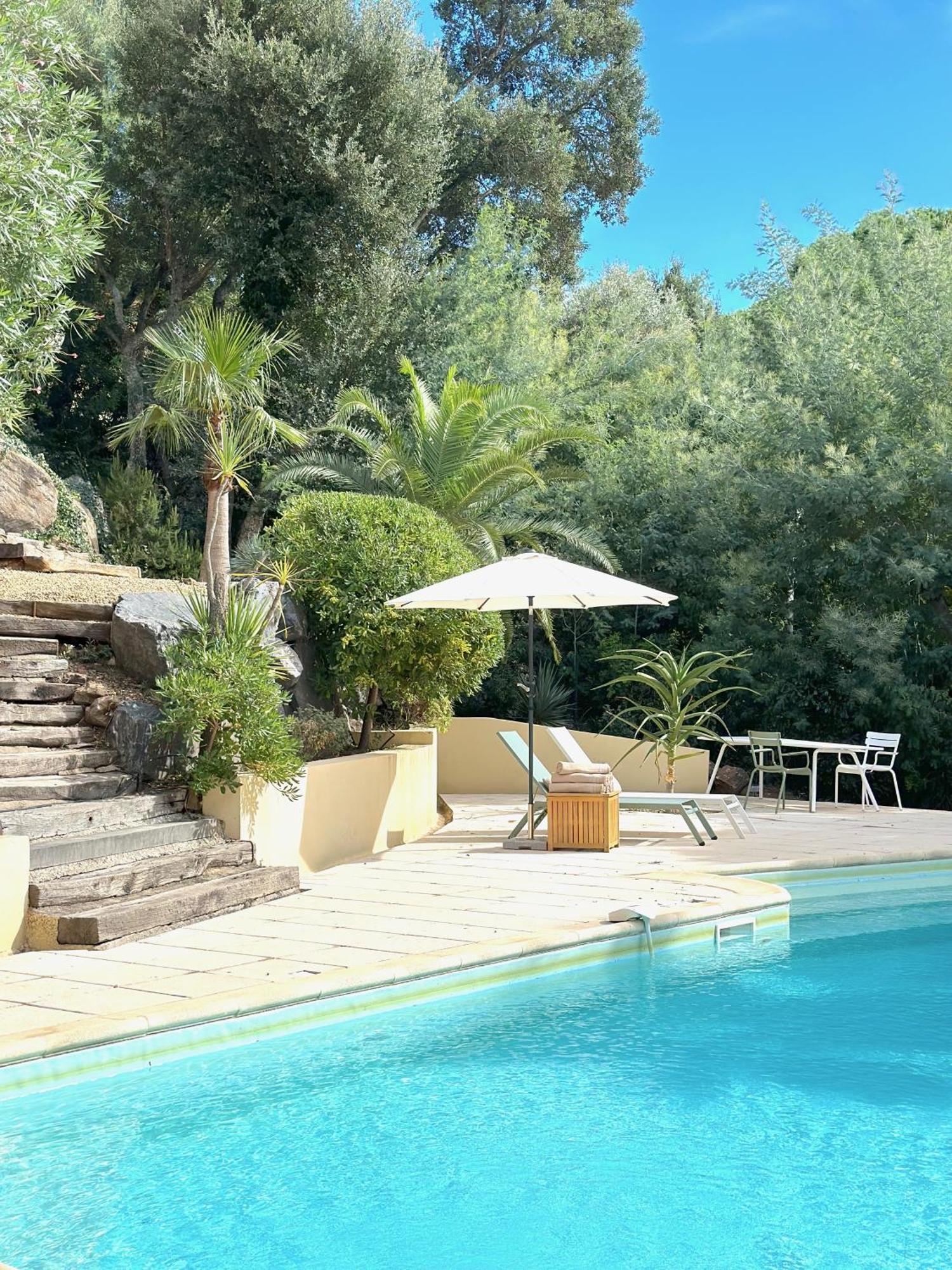 Villa Boca A Gigaro - Avec Vue Et Piscine Chauffee La Croix-Valmer Dış mekan fotoğraf