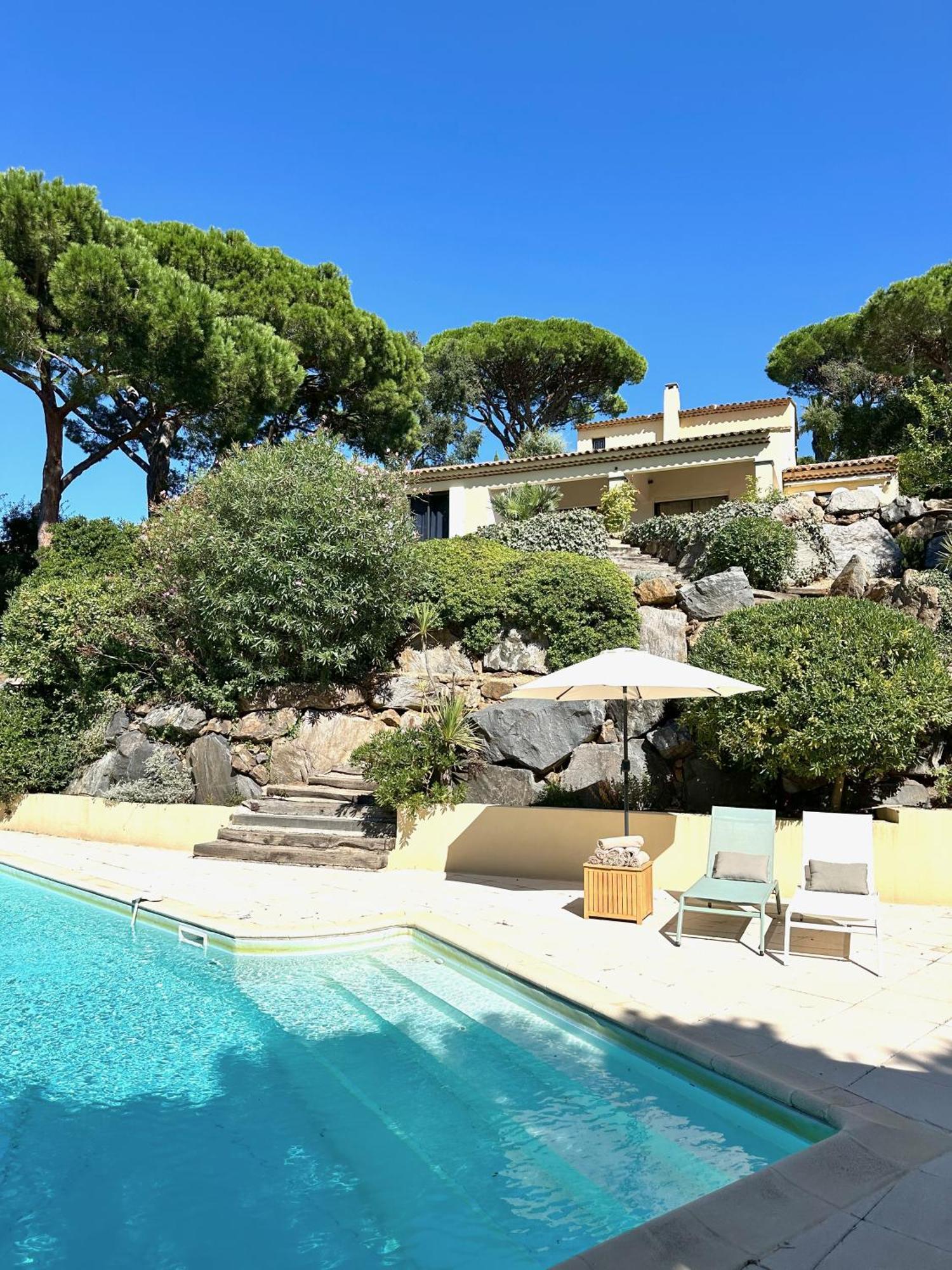 Villa Boca A Gigaro - Avec Vue Et Piscine Chauffee La Croix-Valmer Dış mekan fotoğraf
