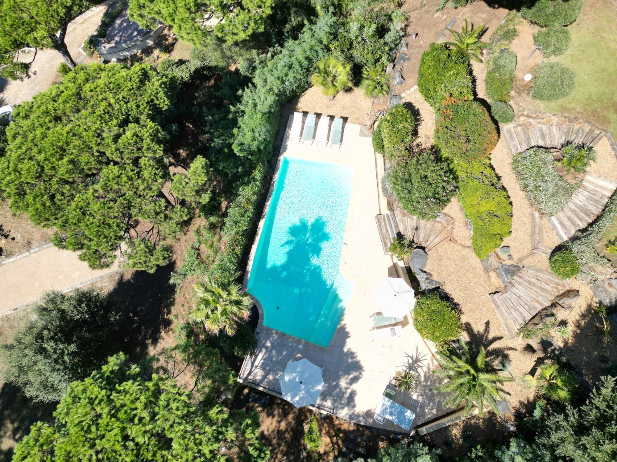 Villa Boca A Gigaro - Avec Vue Et Piscine Chauffee La Croix-Valmer Dış mekan fotoğraf