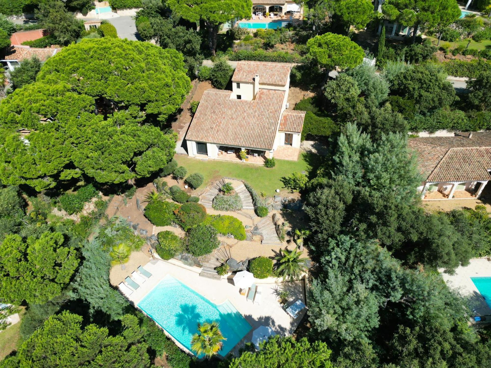 Villa Boca A Gigaro - Avec Vue Et Piscine Chauffee La Croix-Valmer Dış mekan fotoğraf